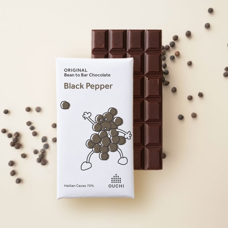 ブラックペッパーチョコレート（black pepper chocolate