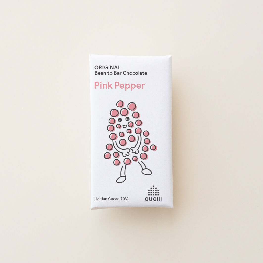 ピンクペッパーチョコレート（pink pepper chocolate） | OUCHI