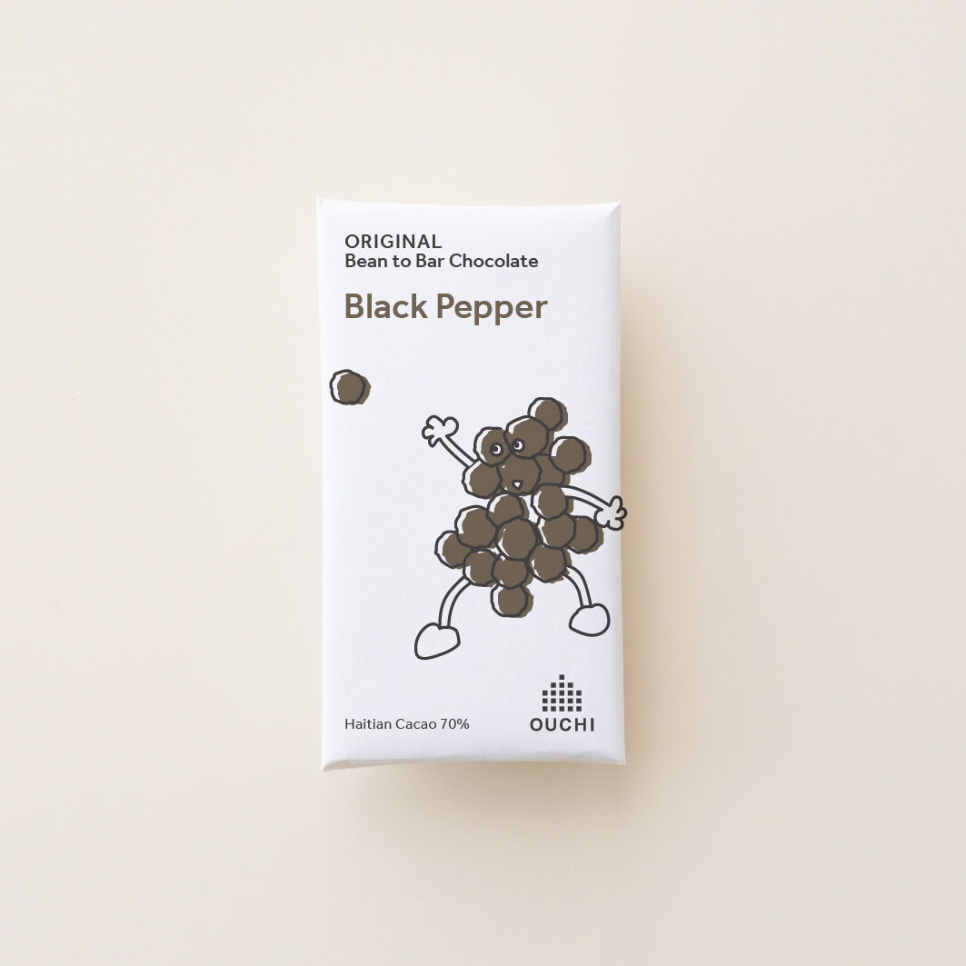 ブラックペッパーチョコレート（black pepper chocolate