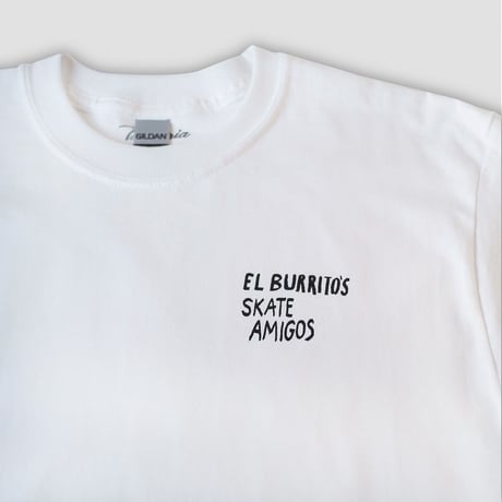 ( Eat  ) Burrito & ( Go ) Skate  - White -