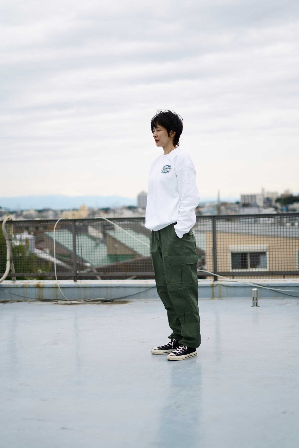 90s skate 247 コットンフットボールカットソーtwentyfour TET2 Crew Neck Sweat | Taqueria