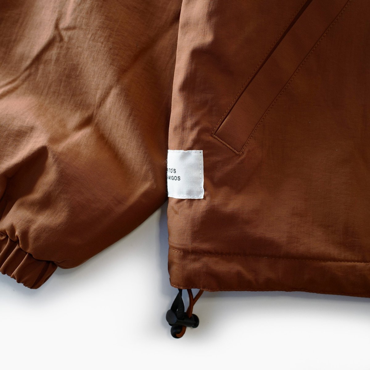 EB Reversible Boa Jacket2 Color : Brown | Taqu...