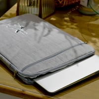 Laptop case ✴︎GRAY- Eiffel Tower Wappen✴︎