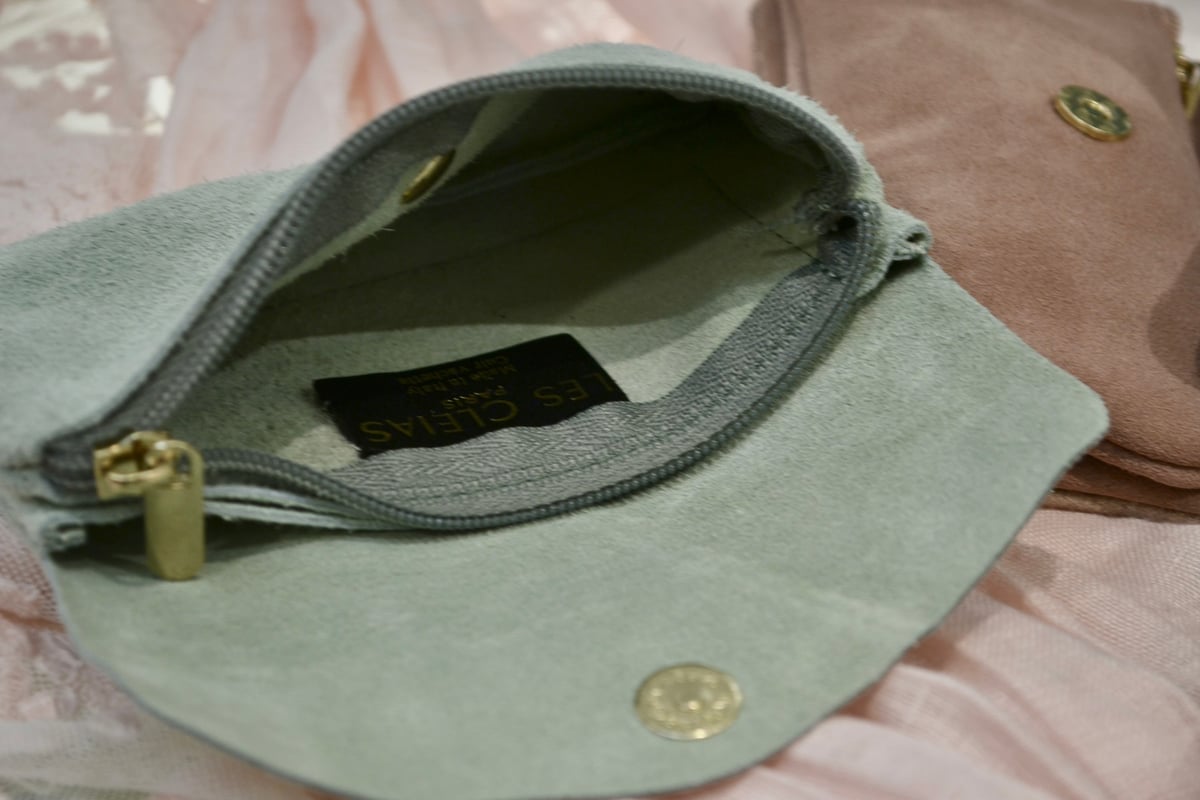 数量限定入荷】Twin Long Leather Wallet (Suede×Calf) |