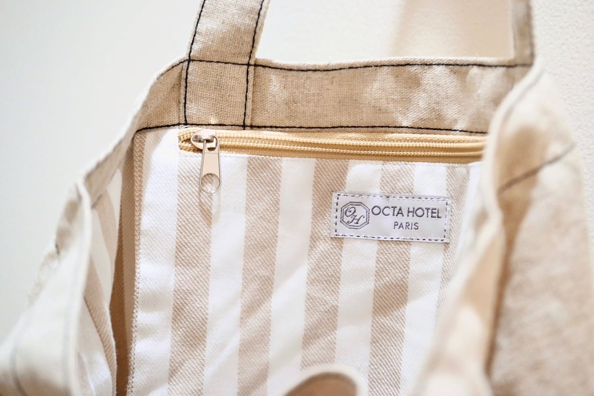 ハンドメイド bonheur beigemix マーケットバッグ ハンドメイド