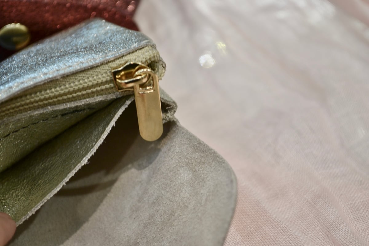 数量限定入荷】Zipper Mini Leather Wallet | OctaHotel