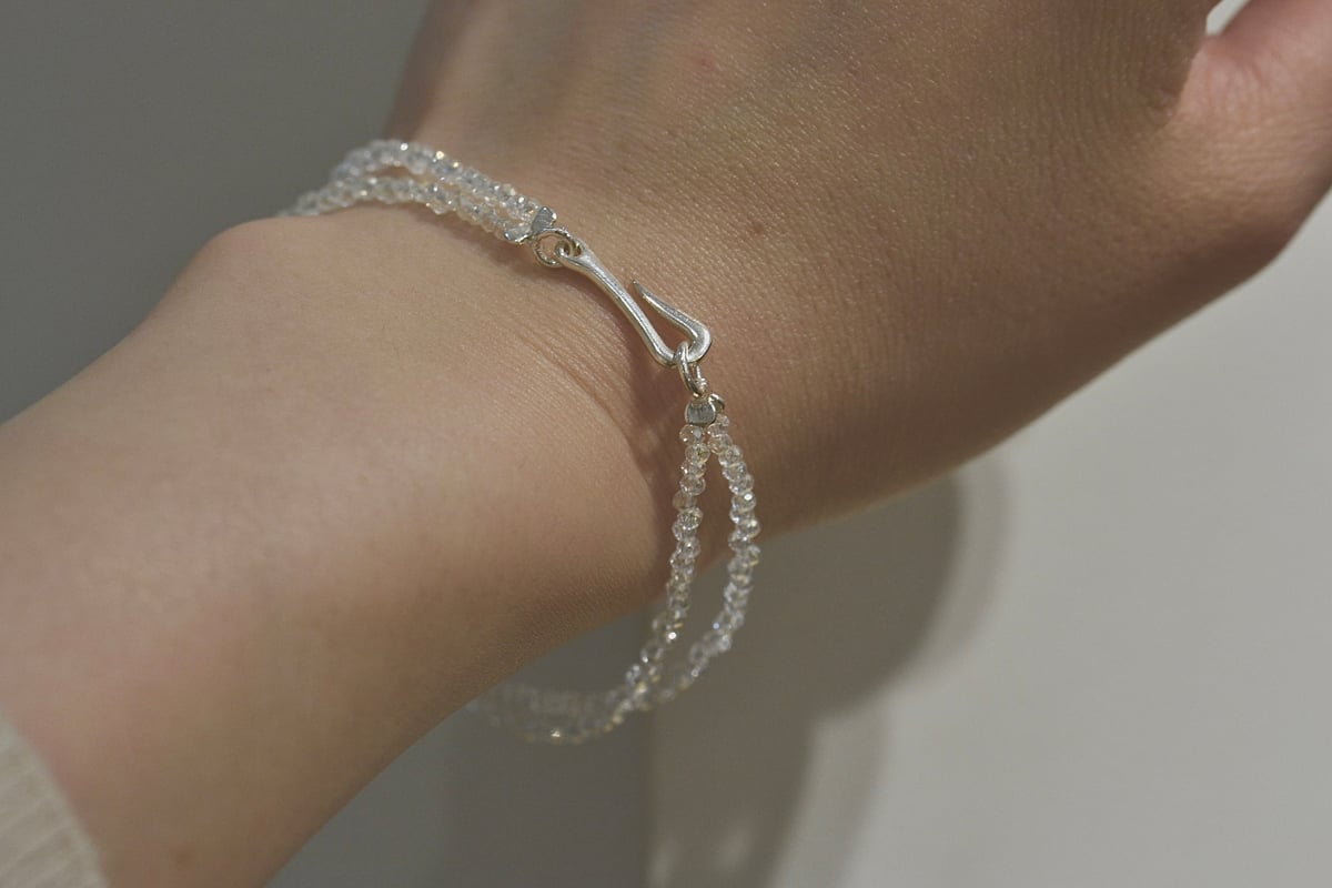 ☆おまとめページ☆ ブレスレット2点 Two Lines Bracelet*SV925 | OctaHotel Online Shop