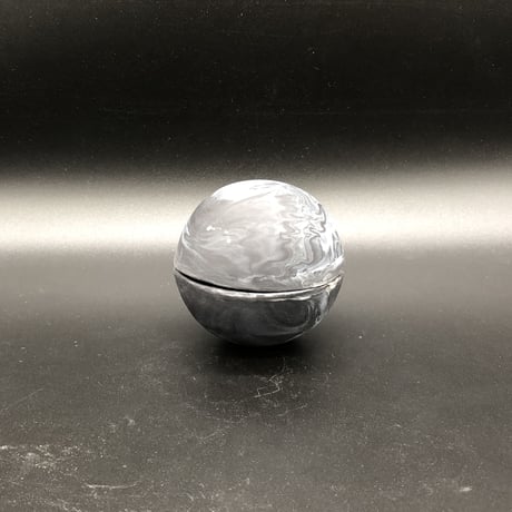 Sake Set/ball/Black&White marble（ギフトボックス仕様）