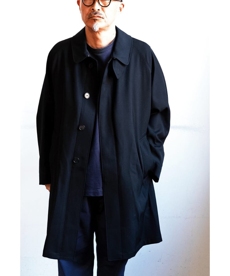 ジャケット・アウター HEUGN  Gabardine Black 1 HEUGN Albert Gabardine Black 1