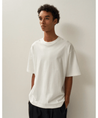 ATON　FRESCA PLATE LOOSE FIT T-SHIRT