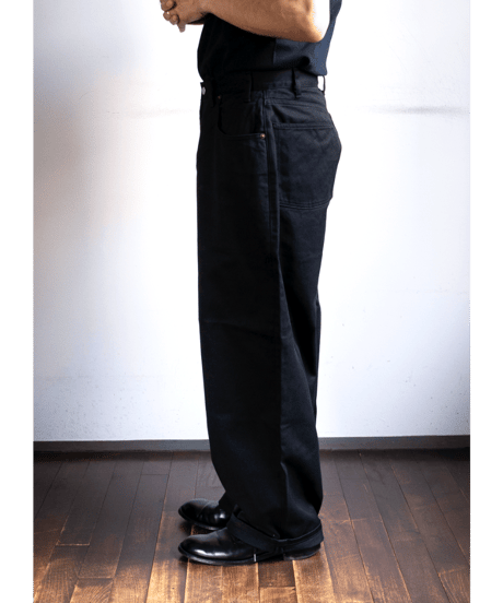 CIOTA　Cotton Twill Football Oval 5 Pocket Pants (One Wash)