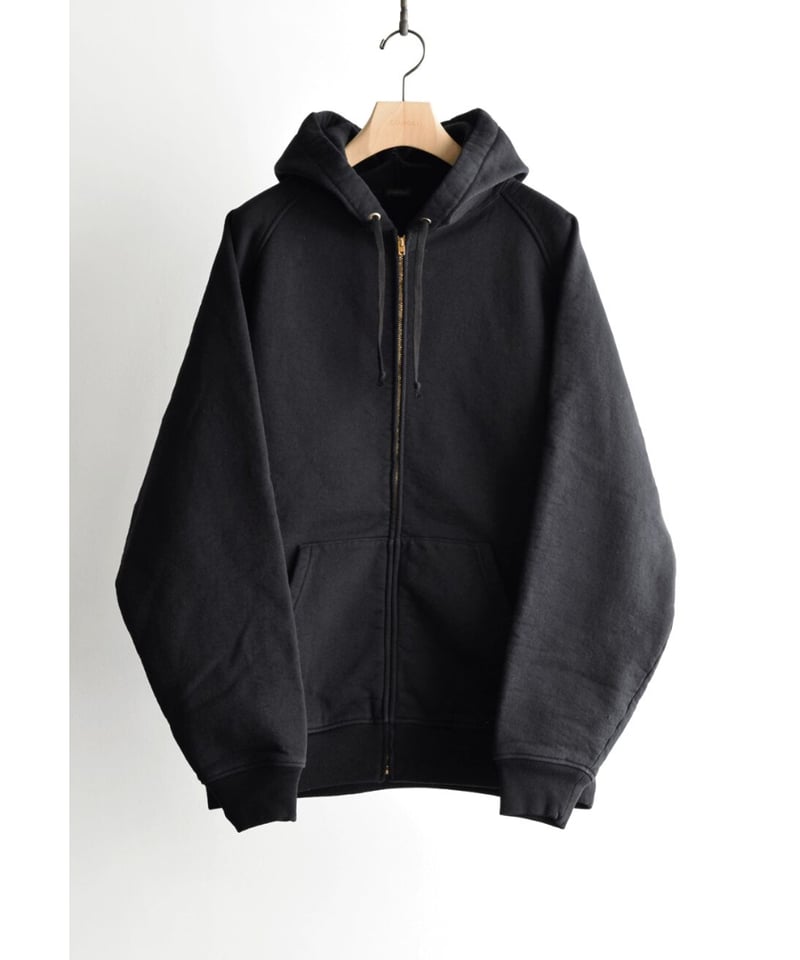 COMOLI コットン裏毛 ジップパーカ | 山口ストアー