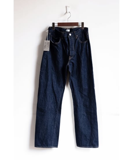 CIOTA　Straight 5 Pocket Pants Navy（One Wash）