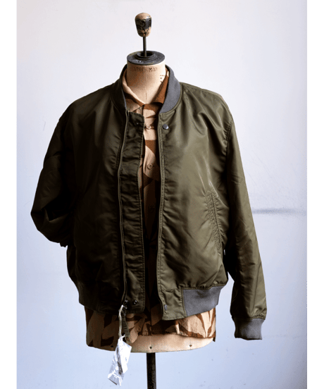 WORKADAY　USMA Jacket Flight Satin Nylon