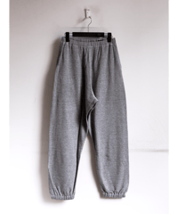COMOLI　グレー裏毛 パンツ