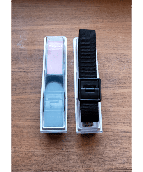 VANGUARD　Military Belt Open Face Buckle-SEA BEE BLACK