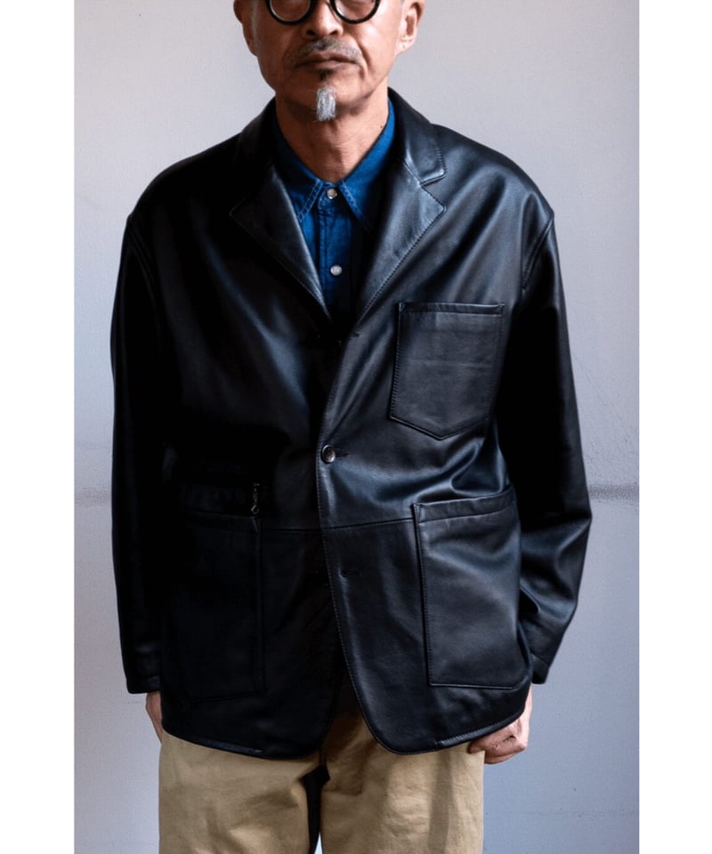 CCU SHEEP SKIN TAILORED JACKET | 山口ストアー