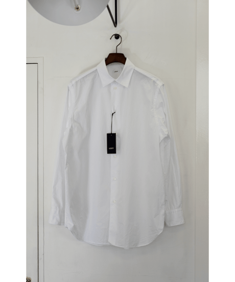 LOEFF　COTTON BROAD REGULAR COLLAR SHIRTS