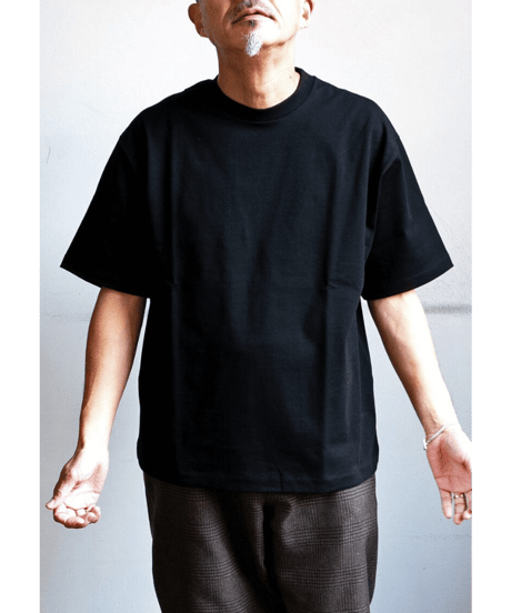 ATON　12/- AIR SPINNING LOOSE FIT T-SHIRT