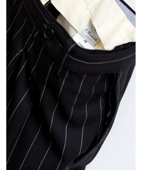 Errico Formicola　Wool Stripe “CHINO MODIFY”
