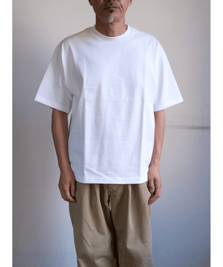 ATON　12/- AIR SPINNING LOOSE FIT T-SHIRT