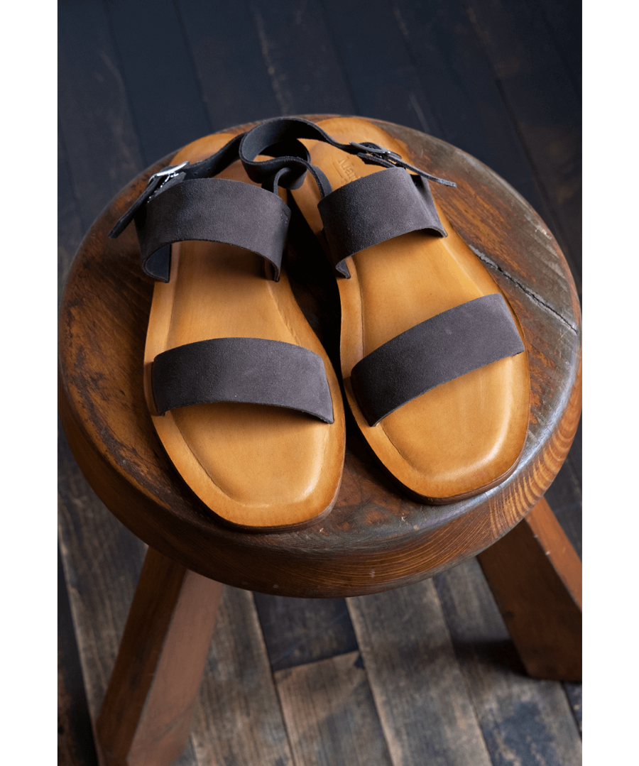 Mario Doni サンダル　nariwai別注 Mario Doni SUEDE STRAP SANDAL | 山口ストアー