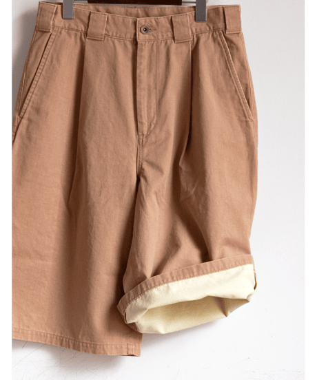 kiivu　PIGMENT PRINT CHINO SHORT PANTS