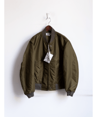 WORKADAY　USMA Jacket Flight Satin Nylon