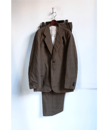 NICENESS　FLYING V CHECK TROUSERS “W.SCHENKER ”