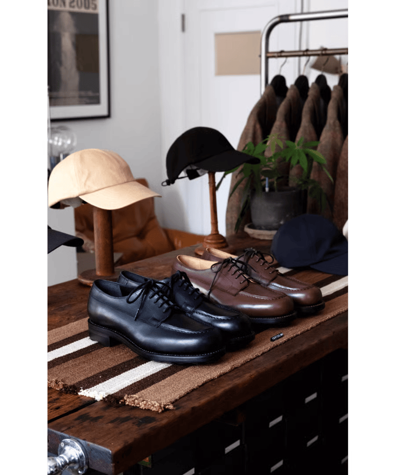 【専用出品　くま様】RENDO ブラック APRON FRONT DERBY 7 RENDO APRON FRONT DERBY | 山口ストアー