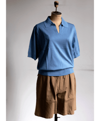 LOEFF　COTTON HIGH GAUGE SKIPPER SWEATER