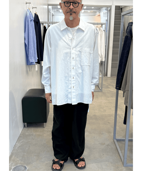 Cale　カディコットン製品染め SHIRTS COVER ALL