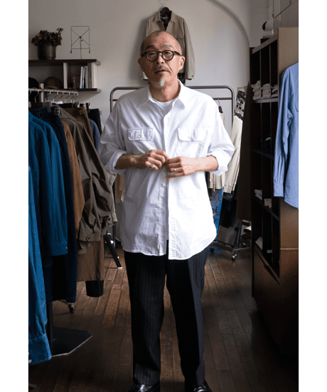INDIVIDUALIZED SHIRTS　Cording Twill New 2poc Work Shirt
