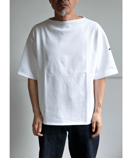 IENA別注カラー　SAINT JAMES OUESSANT LOOSE Saint James/セントジェームス OUESSANT LOOSE - ECRU/CLUB(生成