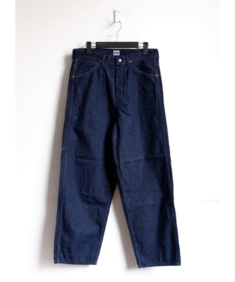 パンツ chop Chikashitsu +】over sized set up side line track pants