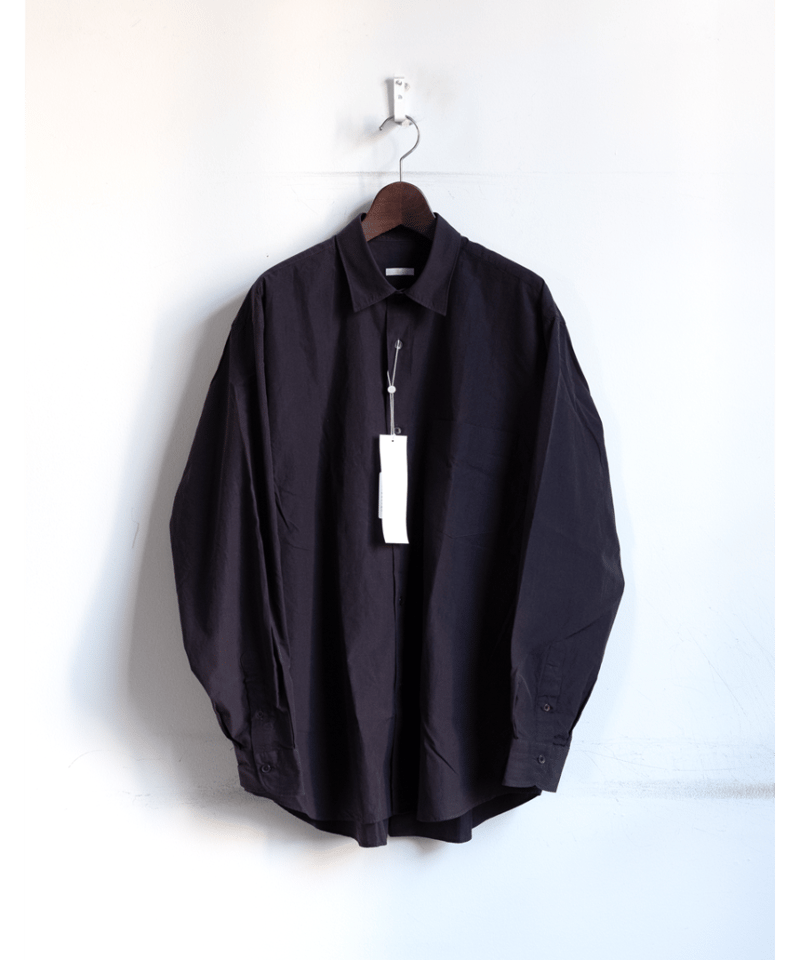 COMOLI コモリシャツ NAVY | 山口ストアー