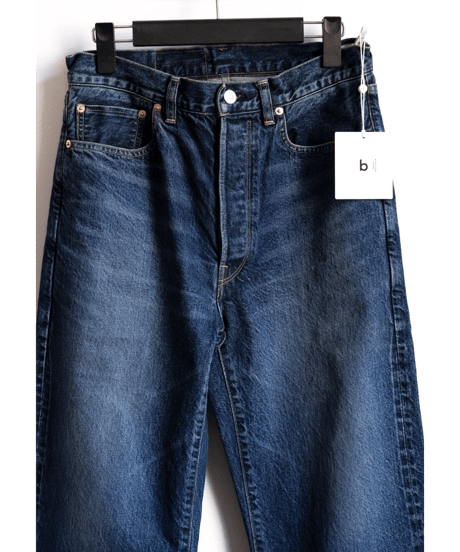 blurhms ROOTSTOCK　13.5oz Denim Pants Narrow USED-Indigo