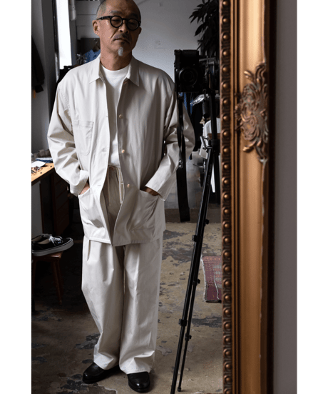 ERA.　SUMMER GABARDINE CLASSIC PANTS