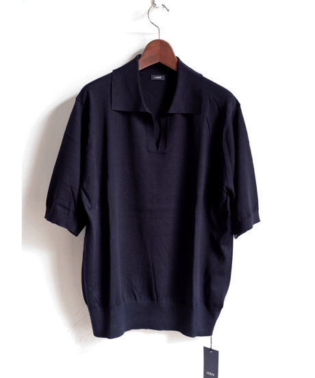 LOEFF　COTTON HIGH GAUGE SKIPPER SWEATER