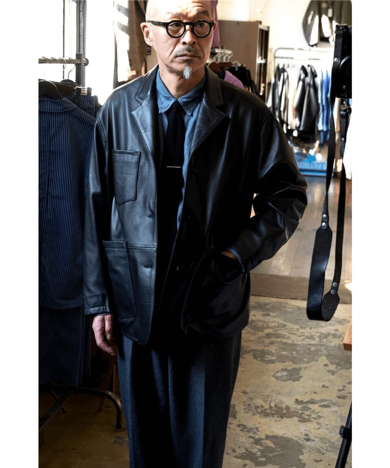 CCU SHEEP SKIN TAILORED JACKET | 山口ストアー