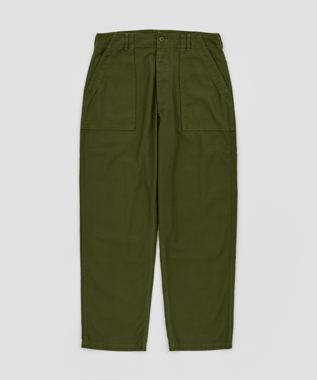 CIOTA　Cotton Back-Sateen Baker Pants Wide Tapered (One Wash)