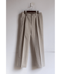 Cale　Nidom Finish Chino 2-Tuck Trousers