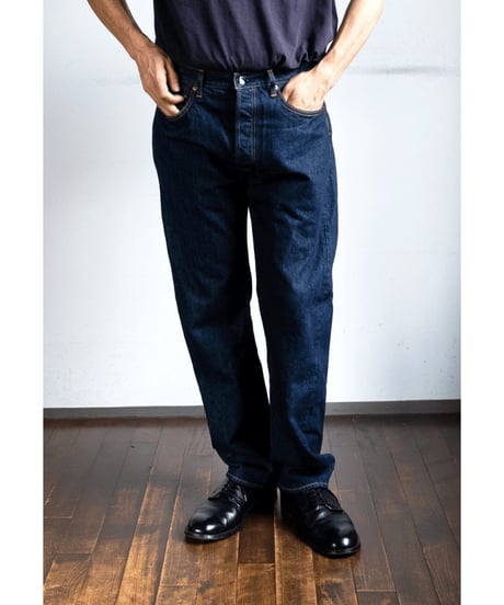 CIOTA　Straight 5 Pocket Pants Navy（One Wash）
