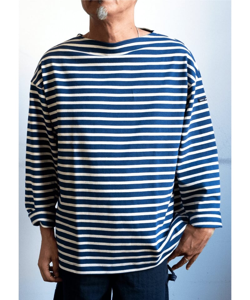 SAINT JAMES OUESSANT LOOSE ENCRE/ECRU | 山口ストアー SAINT JAMES OUESSANT LOOSE ENCRE/ECRU | 山口ストアー