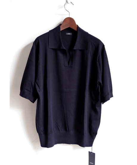 LOEFF　COTTON HIGH GAUGE SKIPPER SWEATER