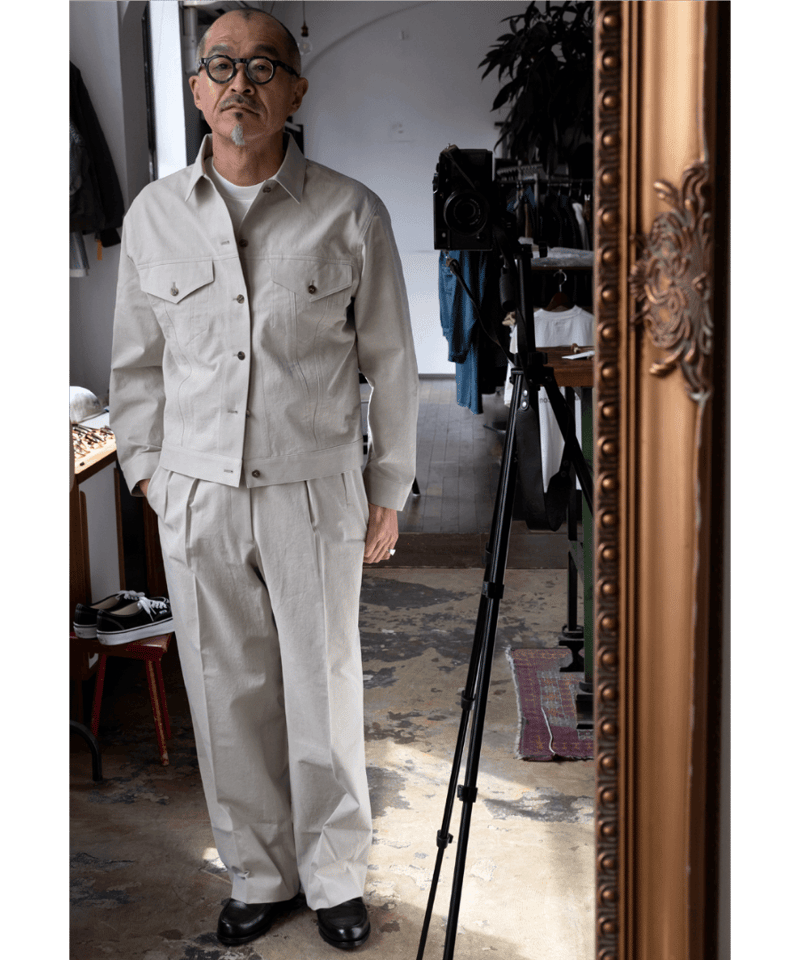 Cale Nidom Finish Chino 2-Tuck Trousers | 山口ストアー