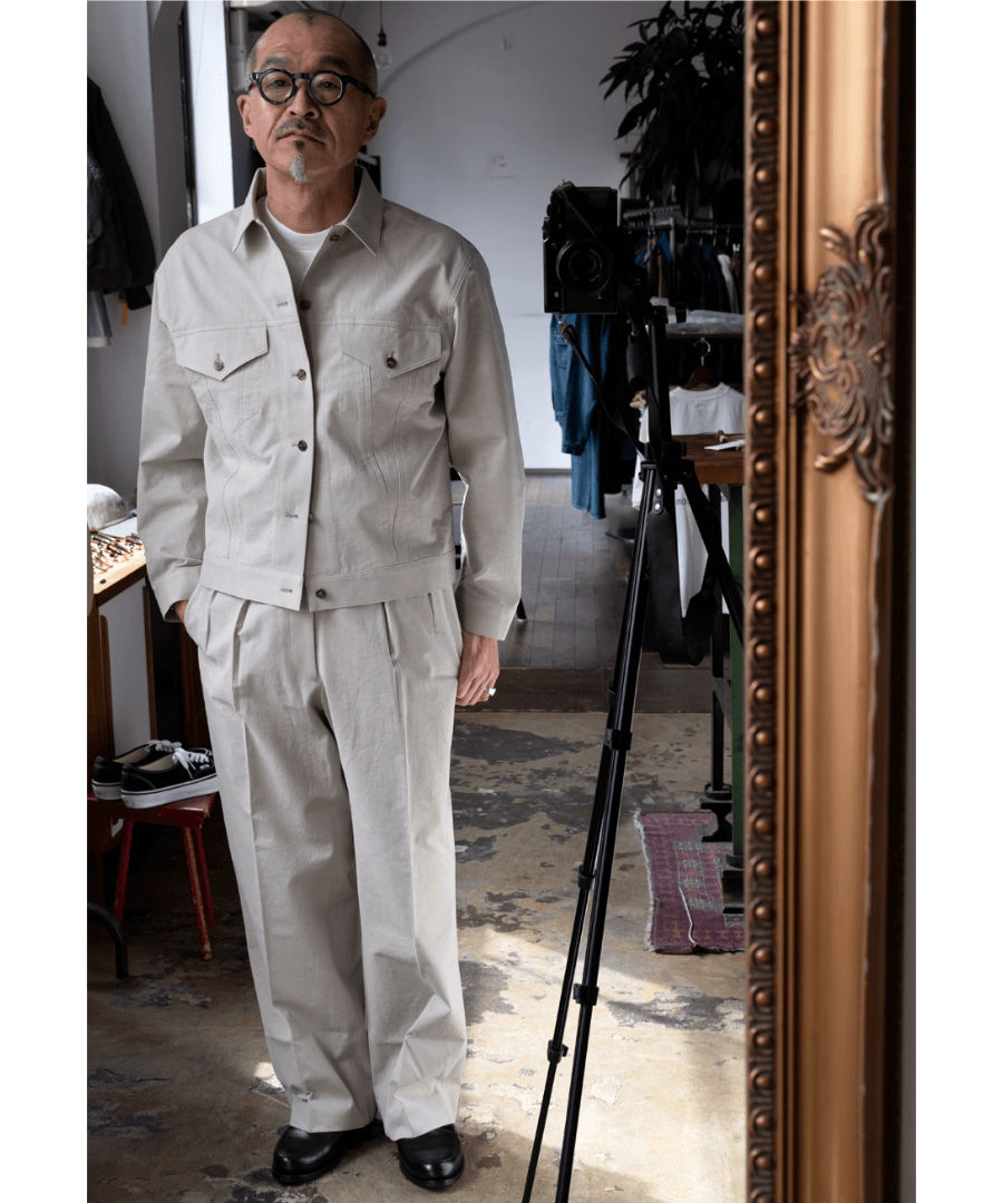 Cale Nidom Finish Chino 2-Tuck Trousers | 山口ストアー