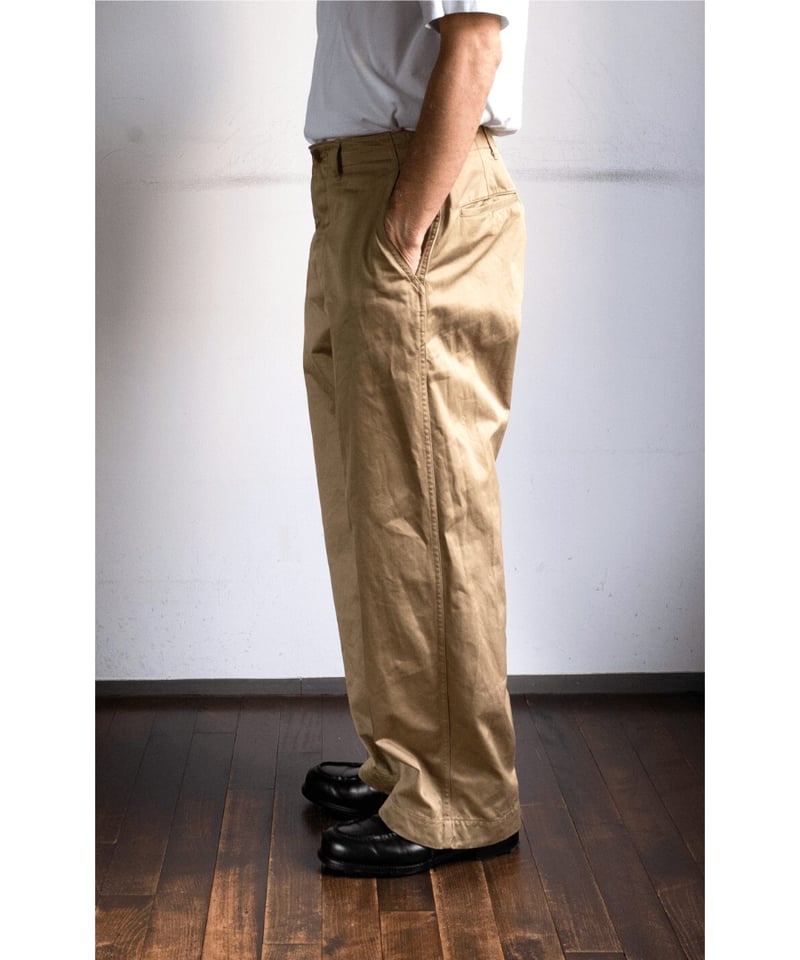 【CIOTA】Chino Cloth Pants (Stone Bio) CIOTA Weapon Chino Cloth Pants 45Khaki | 山口ストアー