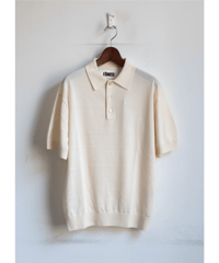 LÖWER　30G Silk Cotton Polo-shirts