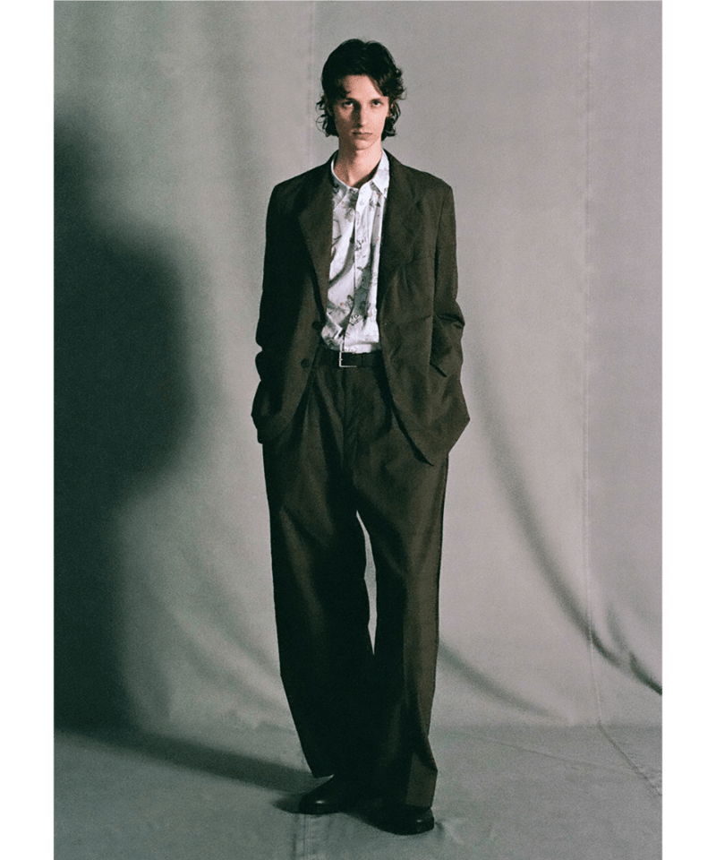 NICENESS SCHENKER FLYING V TROUSERS Mサイズ NICENESS FLYING V CHECK TROUSERS “W.SCHENKER ”